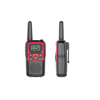 China Microphone UHF Walkie Talkie Toy Plastic 400-470MHz 0.5W For Game Playing for sale