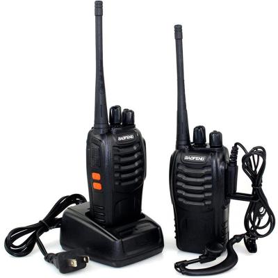 China Communication UHF Two Way Radioso Headset Baofeng 888S Emergency Alarm for sale