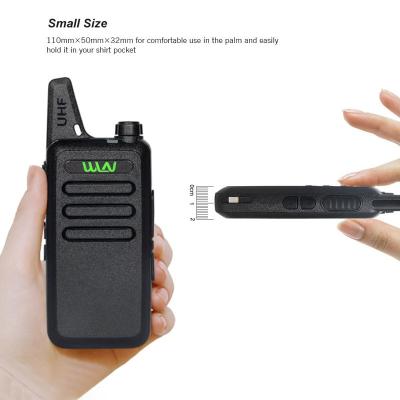 China Handheld 16 Channels ABS 5W 5KM UHF Walkie Talkie for sale