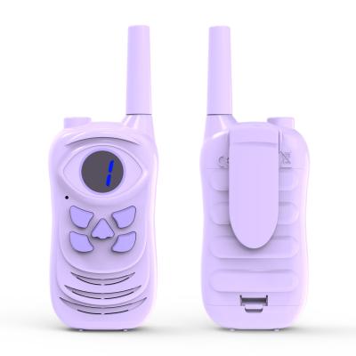 China 3-5km AAA Batteries VOX 0.5W Small Walkie Talkies 3 Channels for sale