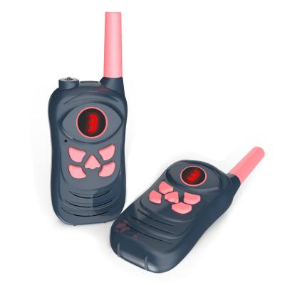 China Black 99 Privacy CTCSS 3 Channels 5km Kids Walkie Talkie for sale