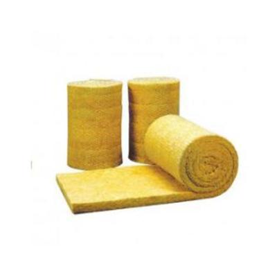 China Rolo de lã mineral à prova de fogo Placa de rolos de isolamento acústico de lã de rocha à venda