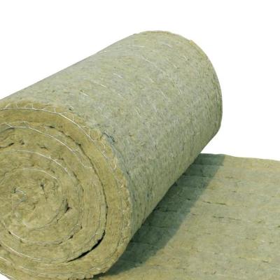 China OEM / ODM Rockwool Roll Insulation Rock Wool Insulation Material for sale