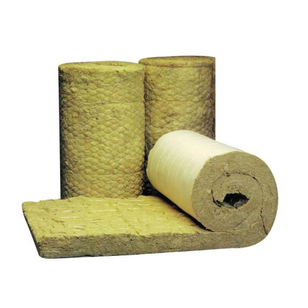 Quality Fire Resistance Rock Wool Roll Insulating Rock Wool Felt Roll Plate for sale