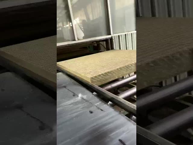 Natural Rock Wool Soundproofing Board Lightweight Building Materials