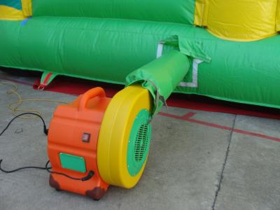 China 1P / 1.5P / 2P Inflatable Blower Overheat Protection Measures For Play Facilities for sale