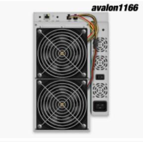 China A1166 SHA256 12038 Cooling Canaan Avalon Asic Miner 1166 Pro 75t 78t 81t for sale