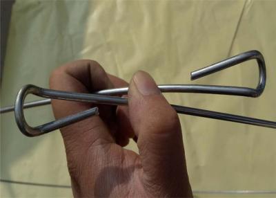 China 8 Feet Length Bale Ties Wire Galvanized Double Loop zu verkaufen