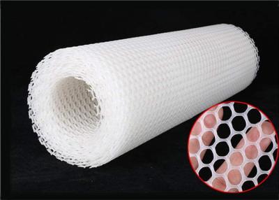 China 100mm Plastic Garden Netting Hexagonal Hole White Extruded Hdpe Plain for sale