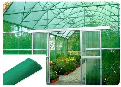 China 50m Length Plastic Mesh Netting 99% Shade Rate Green Greenhouses Sunshade en venta