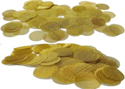 Chine 0.05-0.6mm Yellow Copper Wire Mesh For Filter Sift Film Oil Waste Dust à vendre