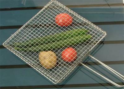 China Ss304 200*200mm Crimped Wire Mesh Tray for sale