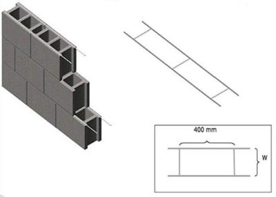 中国 400mm Aperture Never Rust Brick Construction Block Ladder Mesh Galvanized 販売のため