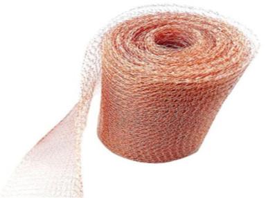 China 250mm Width Copper Mesh Cloth Roll Insulate Noise Use for sale