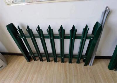 China Easily Assembled 2.4 M Palisade Fencing 2.75m Width Powder Coating European for sale