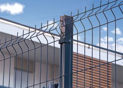 China 3d Wire Mesh Security Fencing Welded Black 4mm for sale