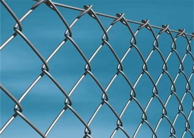 China 11.5 Gauge 60 Inch Chain Link Fence Hot Dipped Galvanized Te koop