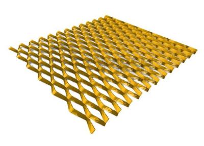 China 18mm Mesh Size Expanded Metal Sheet Copper Long Lasting Precision Engineered à venda
