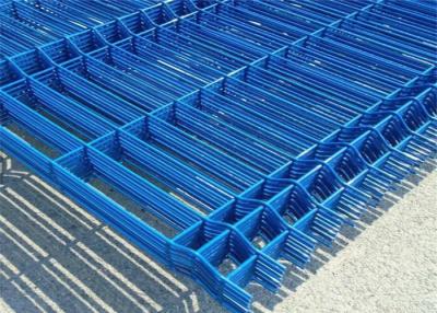 China Blue And Green Colors Welded Wire Mesh Fence For Schools for sale