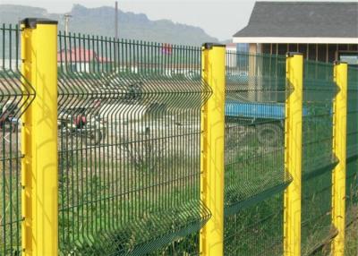 China Colored Steel Wire Mesh Security Fence , Garden Mesh Fencing Durable Easy Install for sale