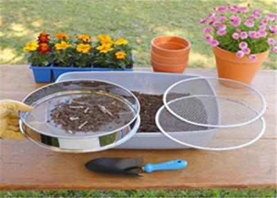 China 6mesh square hole type Garden Soil sieve SS Wire Mesh Screen for sale