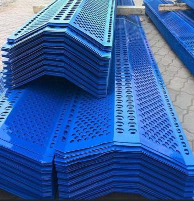 China Multi Colored Wind Breaking Wall / Anti Dust Protection Mesh Screens for sale