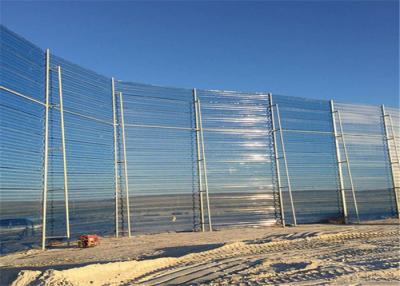 China Überzogene Windschutz-Platten perforierter Stahl-PVCs, Antiwind-Staub-Netz-lange Gültigkeit zu verkaufen
