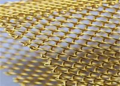 Китай Занавес меди/алюминиевых декоративный ячеистой сети металла сетки экрана для экспоната Халл продается