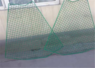 China Diamond Hole Helideck Safety Net Warship Platform Fence 316 Stainless Steel Wire for sale