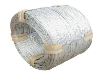 China superficie lisa galvanizada sumergida caliente del peso del rollo 500kg del alambre de acero de 2.5m m en venta