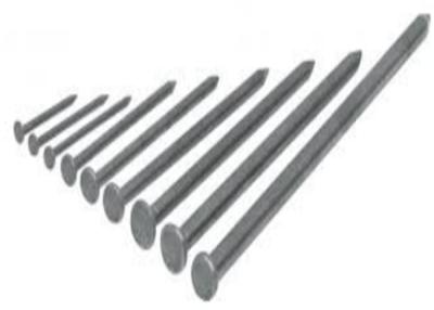 China Polished Surface Common Iron Nails Flat Head Type Strong Tensile For Construction for sale