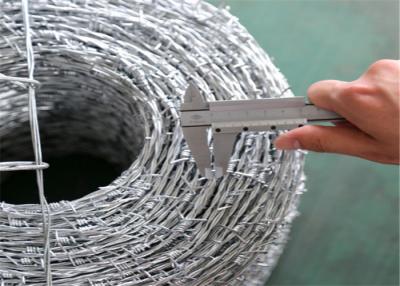 China Agriculture 2.5mm Galvanized Barbed Wire for sale