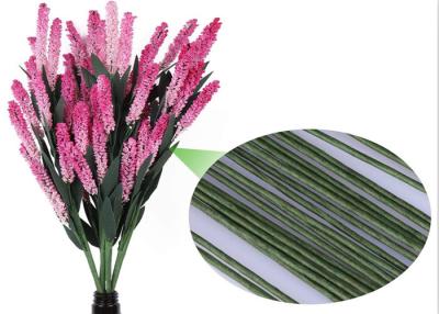 Chine 30cm de long ruban adhésif de fleur 0.35mm fil recouvert de papier à vendre