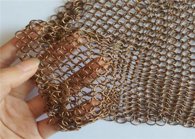 China 10mm Round Hole Metal Ring Mesh 304 Stainless Steel for sale