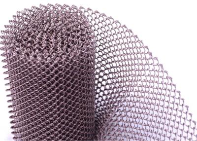 China Shower Architectural 1.0mm Dia Decorative Metal Wire Mesh Curtain for sale