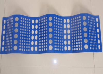 中国 900mmの幅1.5mmの厚さのウィンド ブレーカは3ピーク青にパネルをはめる 販売のため
