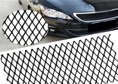 China Black Coated Aluminum Car Honeycomb Expanded Grill Mesh 1mm Thickness for sale