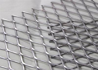 China Ss316 33mm Hole Expanded Metal Wire Mesh Flat Diamond for sale