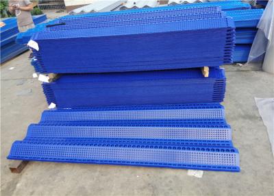 China Modifique los paneles de acero galvanizados del guarda-brisa para requisitos particulares para la eliminación del polvo a prueba de viento en venta
