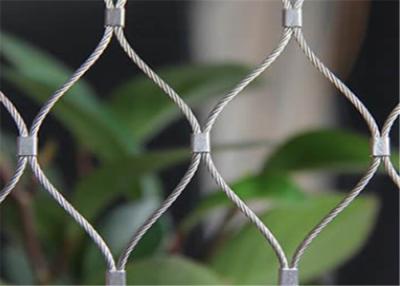 China 2.5mm 7 × 7 Struktur-Drahtseil Mesh Anti Climb Ferrule Cable zu verkaufen