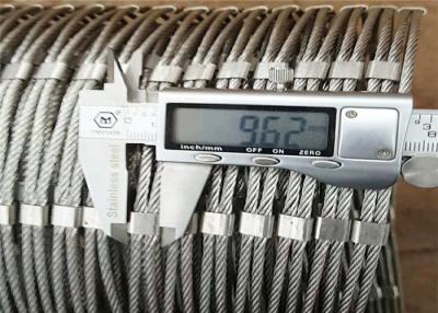 Chine maille molle à haute résistance de câble métallique de l'acier inoxydable 1770n 7x19 à vendre