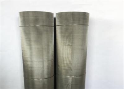 China Twill Weave 0.02mm Stainless Steel Woven Wire Mesh For Petroleum Industry for sale