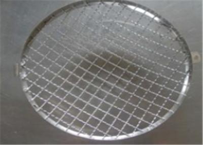 China 200mm Diameter Steel Crimped Wire Mesh Round Headlight Stone Guard Use for sale