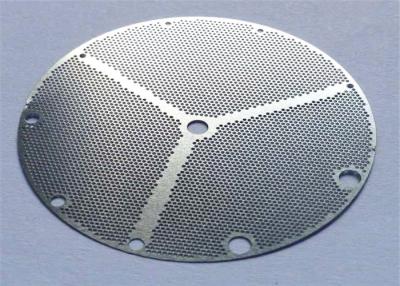 China el hexágono del círculo de la alta precisión de 250m m perforó el metal Mesh Grille en venta
