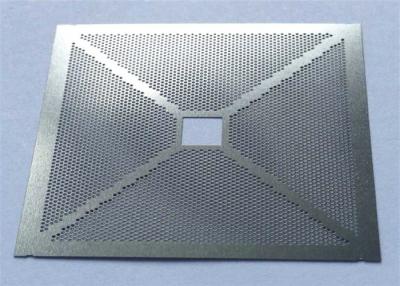 China 2mm Thickness Hexagonal Perforated Sheet Metal Beautiful Etching Grid Use for sale