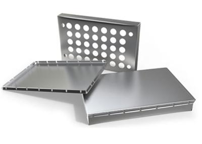 Chine Feuille en aluminium perforée décorative d'épaisseur de feuille de la forme 2.5mm de rectangle à vendre