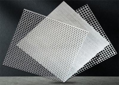 China Length 3m Perforated Metal Plate Round Hole Stainless Steel 304 for sale