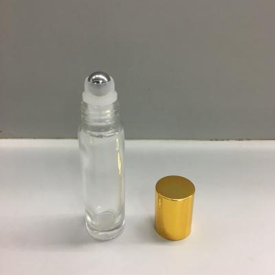 China 10ml Glass Roller Bottles Or Essential Oils / Rollerball Perfume Bottle Roll On Bottles for sale