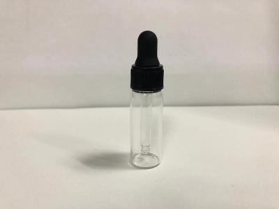 Chine le cosmétique réutilisable de Vial With Dropper /Sprayer en verre de 3ml 5ml 10ml met l'OEM en bouteille de bouteille de parfum à vendre