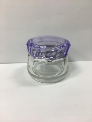 中国 表面クリームの瓶ガラスのクリームはカスタマイズされた絵画およびロゴを包むSkincareを震動させます 販売のため